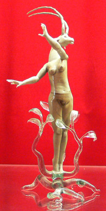 Bubacco Venetian Glass Sculpture